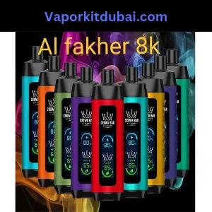 Al Fakher Crown Bar 8000 puffs - Vape Uae Online