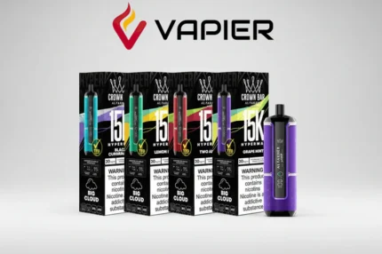 Al Fakher 15K Crown Bar Hypermax 15000 Puffs Low Nicotine DTL Disposable Vape – Dubai UAE