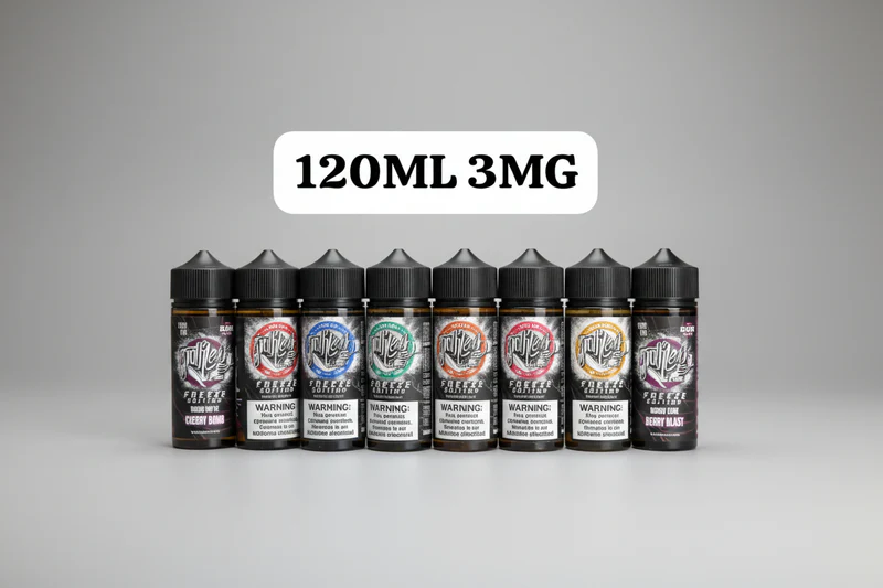 Ruthless 3mg & 6mg Vape Juice 120ml bottle Ruthless 120ml E-liquid Dubai