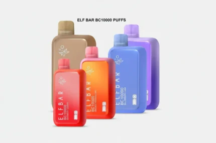 Elfbar BC10000 Dubai authentic disposable vape LED display 10000 puffs