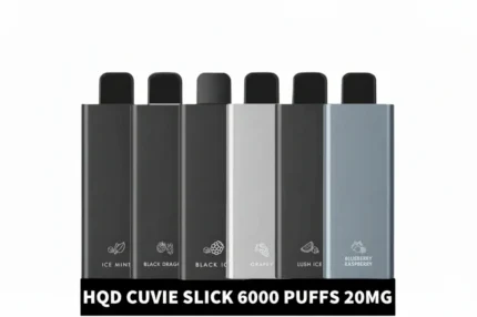 HQD Cuvie Slick 6000 puffs 20mg disposable vape device