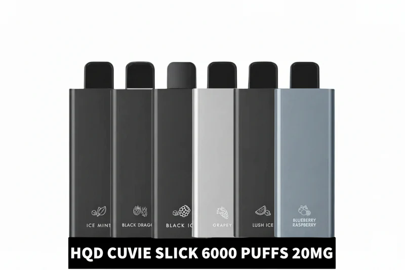 HQD Cuvie Slick 6000 puffs 20mg disposable vape device