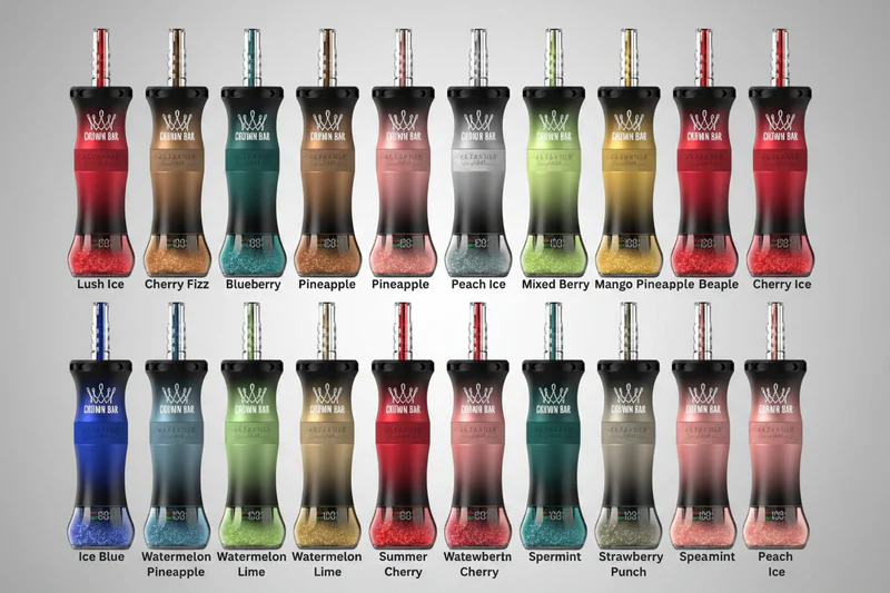 Image)Al Fakher Crown Bar 60K E-Hose X 60000 Puffs Disposable Vape – Dual Mode MTL DTL
